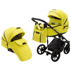 Коляска 2 в 1 Adamex Porto Light ECO шкіра 100% SA-22