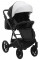 Коляска 2 в 1 Bair Kiwi Plus екошкіра BKP-5115 білий - чорний 