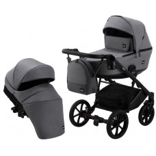 Коляска 2 в 1 Bair Kiwi Plus Soft BKP-219 графіт