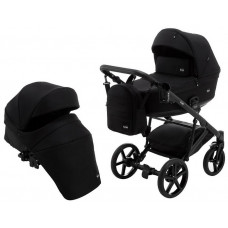 Коляска 2 в 1 Bair Kiwi Plus Soft BKP-452 чорний