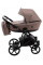 Коляска 2 в 1 Bair Kiwi Plus Soft BKP-857 темный капучино