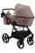 Коляска 2 в 1 Bair Kiwi Plus Soft BKP-857 темный капучино