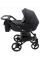 Коляска 2 в 1 Bair City Soft 452 чорний - чорна шкіра 