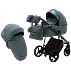 Коляска 2 в 1 Adamex Gallo Thermo GA-6 amazon green
