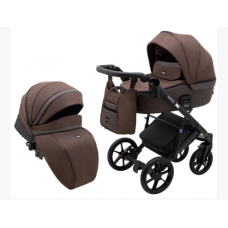 Коляска 2 в 1 Bair Marsel Light BL-02 шоколад-шоколадна шкіра