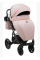Коляска 2 в 1 Bair Marsel Light BL-03 рожевий - рожева шкіра 