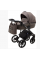 Коляска 2 в 1 Bair Marsel Light BL-01 коричневий - коричнева шкіра
