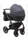Коляска 2 в 1 Bair Marsel Light BL-05 графіт - графітова шкіра 