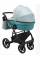 Коляска 2 в 1 Bair Marsel Light BL-09 блакитний - блакитна шкіра