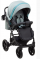 Коляска 2 в 1 Bair Marsel Light BL-09 блакитний - блакитна шкіра