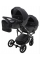 Коляска 2 в 1 для двійні Bair Next DUO Soft 02 чорний