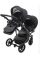 Коляска 2 в 1 для двійні Bair Next DUO Soft 02 чорний