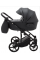Коляска 2 в 1 Adamex Porto Light ECO шкіра 100% SA-5 графіт
