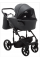 Коляска 2 в 1 Adamex Porto Light ECO шкіра 100% SA-5 графіт