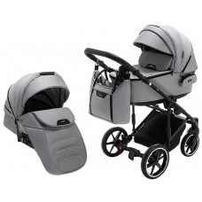 Коляска 2 в 1 Adamex Porto Light Tip TK-83 сірий