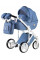Коляска 2 в 1 Adamex Luciano jeans Q4