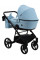 Коляска 2 в 1 Bair Kiwi Plus Soft BKP-027 блакитний