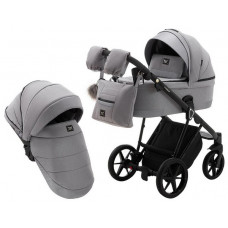 Коляска 2 в 1 Adamex Gallo Thermo GA-1 diamont grey 