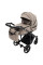 Коляска 2 в 1 Adamex Zico Eco Sa-9 темний капучино