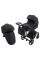 Коляска 2 в 1 Adamex Zico Lux TK-53 чорний