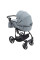 Коляска 2 в 1 Adamex Zico Tip TK-60 темно-сірий 