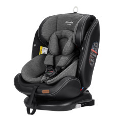 Carrello Asteroid CRL-12801/2 дитяче автокрісло (0 – 12 років / 0 – 36 кг) з функцією повороту 360 по ходу та проти напрямку руху, кріплення Isofix • Magnet Gray
