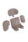Автокрісло CARRELLO Octopus CRL-16002 Sandstone Beige i-Size 40-150см ISOFIX, поворот, опор.стійка /1