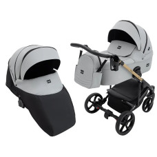 Коляска 2 в 1 Bair Onyx ECO OE-14 світло-сірий 
