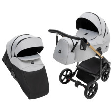 Коляска 2 в 1 Bair Onyx Soft OS-218 сірий