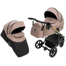 Коляска 2 в 1 Bair Onyx Soft OS-455 капучино 