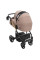 Коляска 2 в 1 Bair Onyx Soft OS-455 капучино 