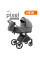 Коляска 2в1 Bair Pixel графіт PL-02