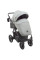 Коляска 2 в 1 Bair Ultra ECO U-45 світло-сірий