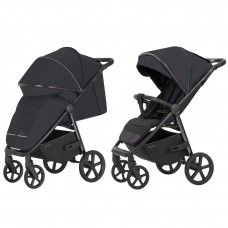 Прогулянкова коляска CARRELLO Bravo CRL-5515 Jet Black 2024