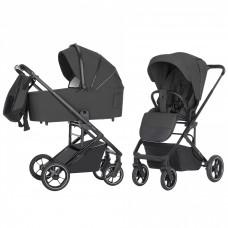 Коляска 2 в 1 Carrello Alfa/W CRL-6507 Graphite Grey