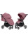 Прогулянкова коляска CARRELLO Bravo CRL-8512 Crystal Pink 2025 (чохол з блискавкою посередині)
