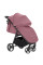 Прогулянкова коляска CARRELLO Bravo CRL-8512 Crystal Pink 2025 (чохол з блискавкою посередині)