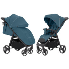 Прогулянкова коляска CARRELLO Bravo CRL-8512 Ice Blue 2025 (чохол з блискавкою посередині)