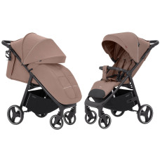 Прогулянкова коляска CARRELLO Bravo CRL-8512 Royal Beige 2025 (чохол з блискавкою посередині)