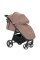 Прогулянкова коляска CARRELLO Bravo CRL-8512 Royal Beige 2025 (чохол з блискавкою посередині)