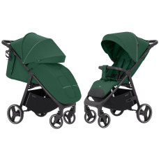 Прогулянкова коляска CARRELLO Bravo CRL-8512 Spring Green 2025 (чохол з блискавкою посередині)