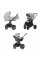 Коляска універсальна CARRELLO Epica CRL-8511/1 (3in1) Silver Grey