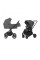 Коляска універсальна CARRELLO Epica CRL-8511/1 (3in1) Iron Grey
