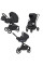 Коляска універсальна CARRELLO Epica CRL-8511 (3in1) Space Black /1/