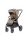Коляска універсальна CARRELLO Omega CRL-6540/1 Asteroid Beige (2in1) + adapters