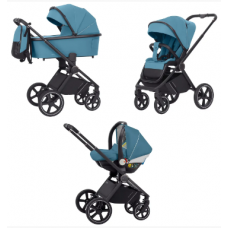 Коляска універсальна CARRELLO Ultimo CRL-6517 (3in1) Aqua Blue