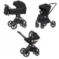 Коляска універсальна CARRELLO Ultimo CRL-6517 (3in1) Pitch Black
