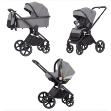 Коляска універсальна CARRELLO Ultimo CRL-6517 (3in1) Smoke Grey