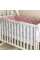 Комплект постільної білизни для новонародженого Baby Mix Перо пудра, колір пудра