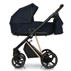 Коляска 2 в 1 Roan Ivi Mystic Blue Rose Gold R-I-MBG